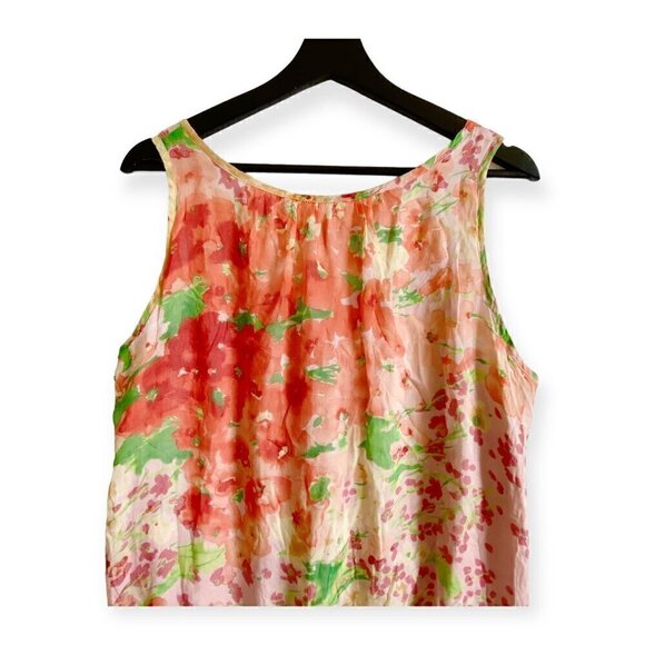 Zara sleeveless floral print blouse, size M - Picture 5 of 8
